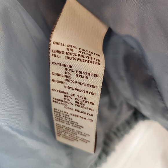 Koolaburra by UGG Corduroy Puffer Jacket in Mint - Women's Size XL - Picture 12 of 14